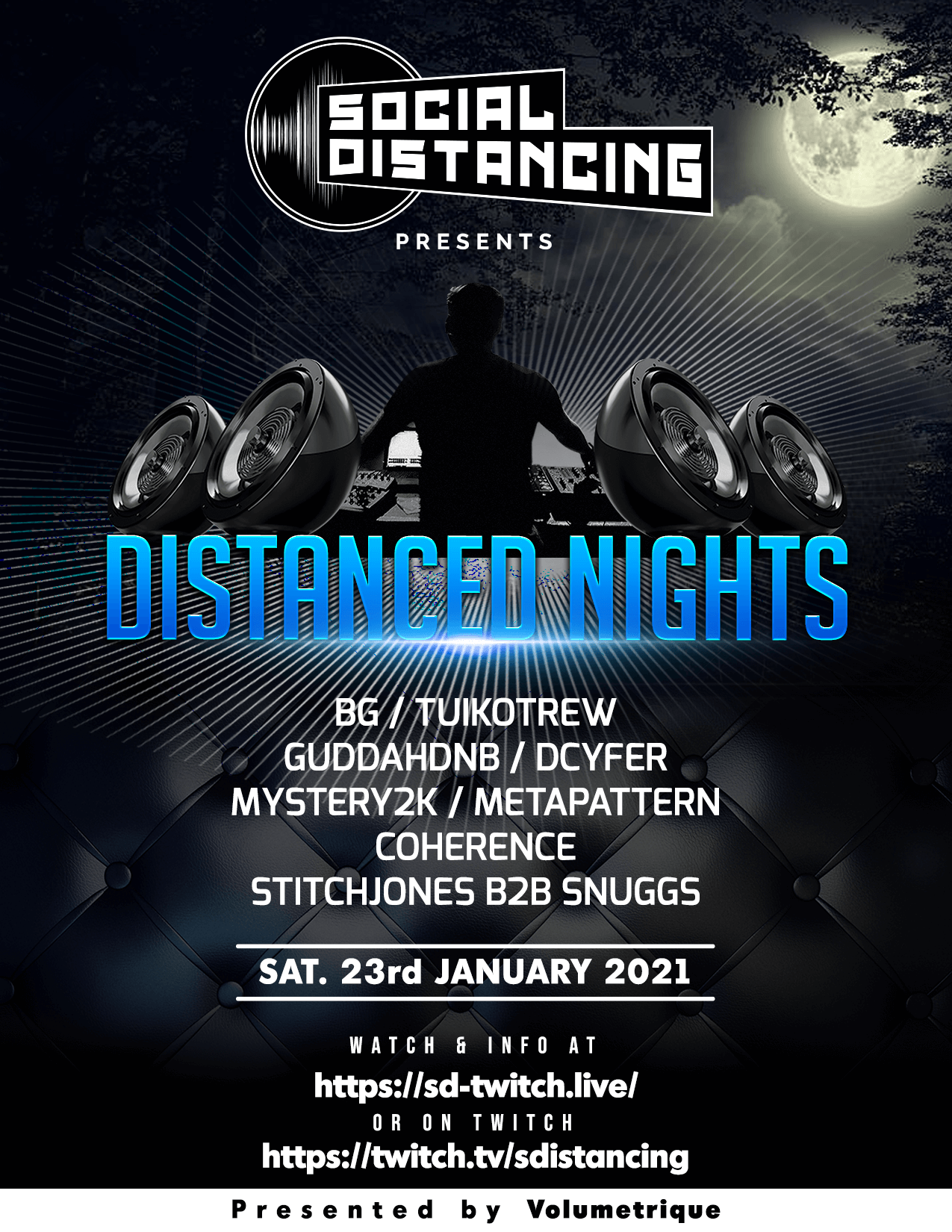 Distanced Nights 1 Poster